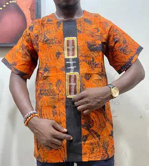 High-End Classy African Print Men Shirts