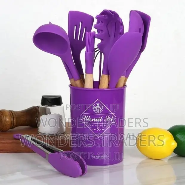 12piece Silicon Spoon: