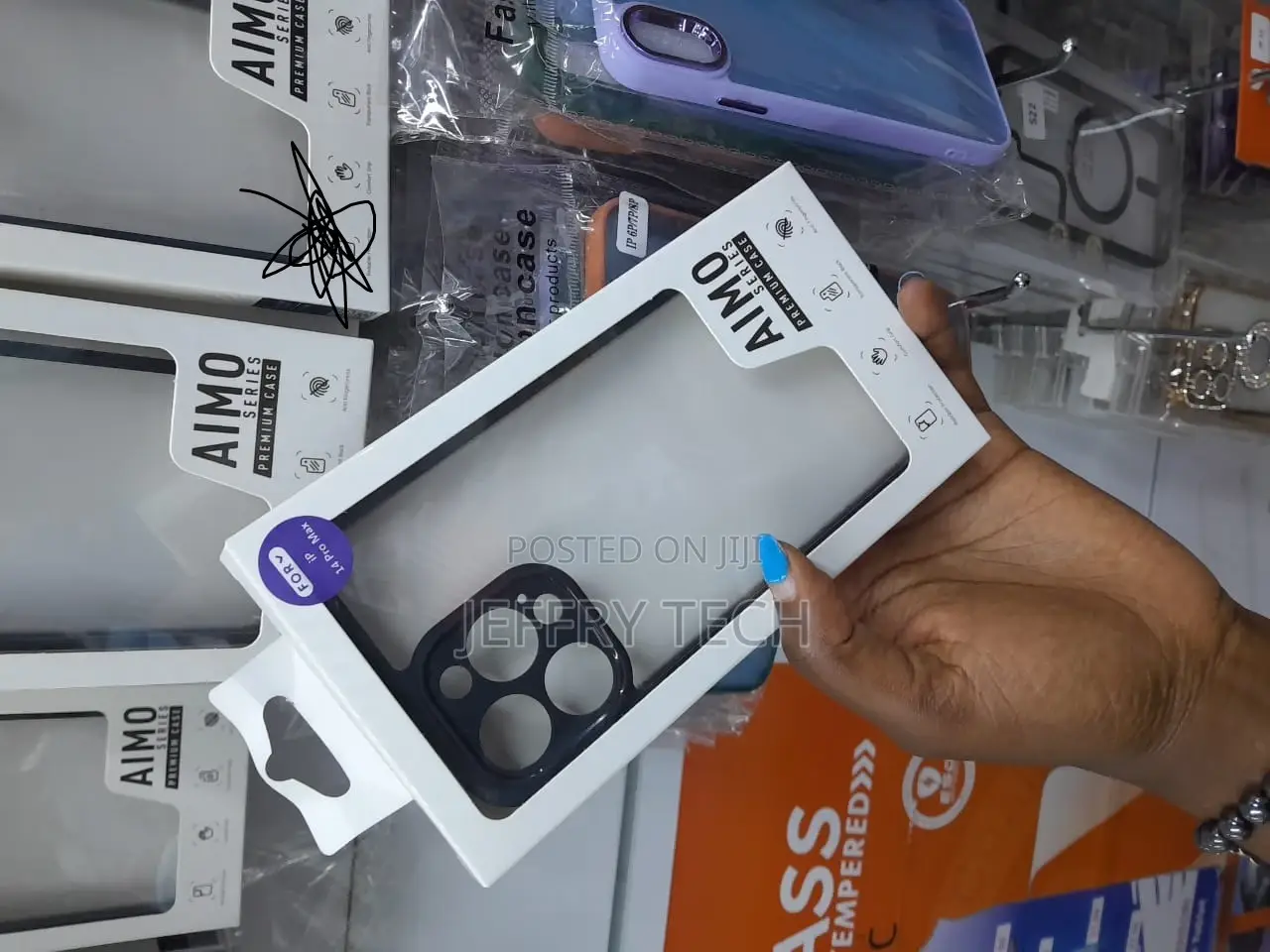 iPhone 14 Pro Max Dux Ducis Aimo Mobile Case, Transparent,