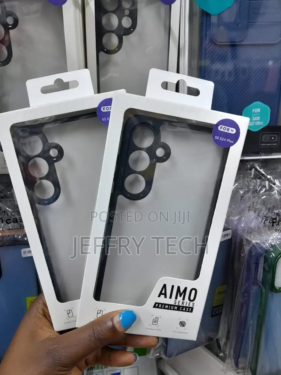 Dux Ducis Samsung GALAXY S24 PLUS Cover Aimo Series Black