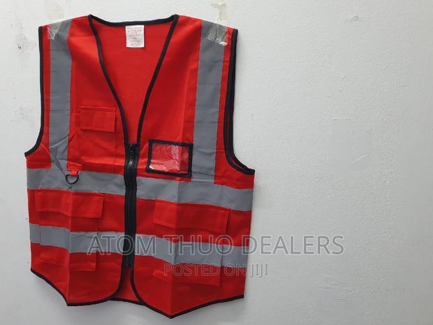 Safety Orange/ Red / Yellow Reflectors With Pockets - thumbnail 2