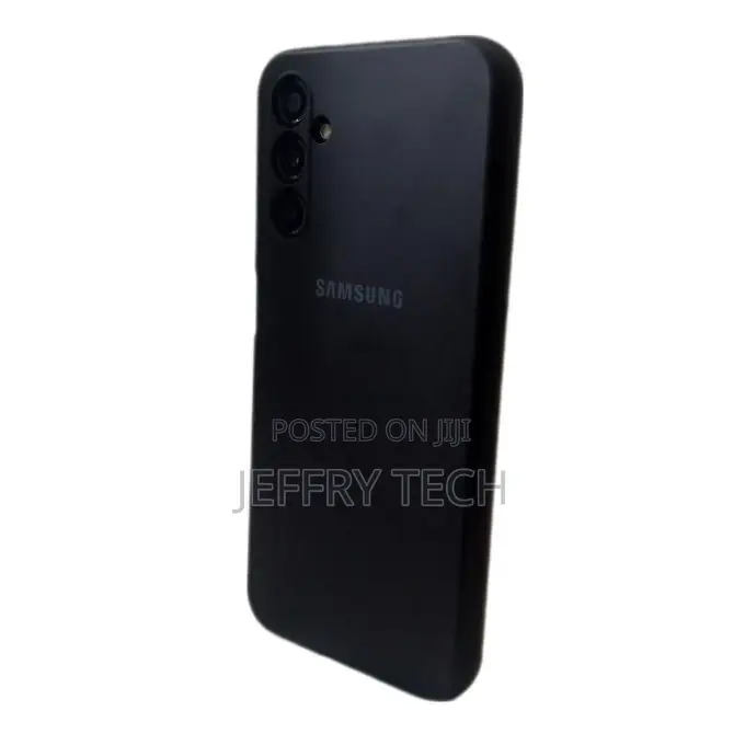 Samsung Galaxy A24 Black Soft Silicone Phone Case