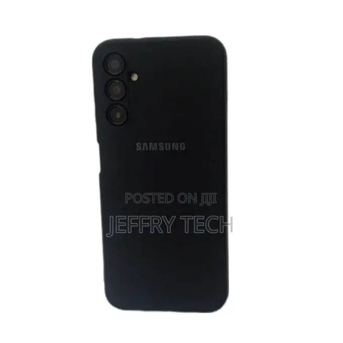 Samsung Galaxy A24 Black Soft Silicone Phone Case