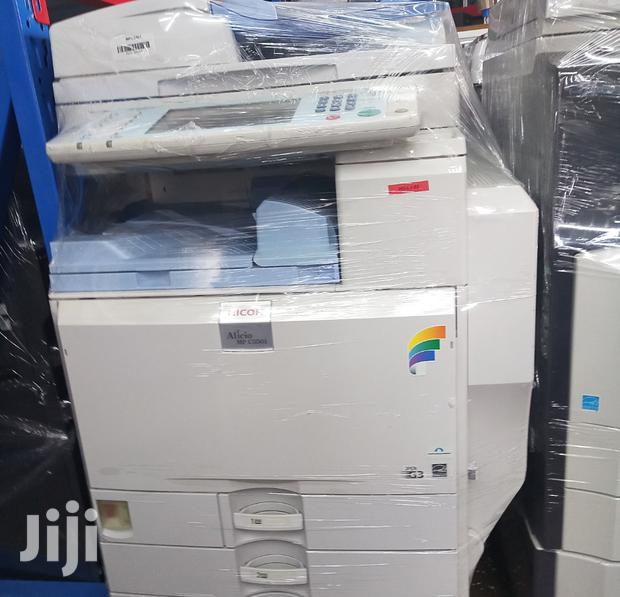 Colored Ricoh Aficio MP C5501 Photocopier Printer Scanner Machine