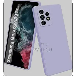 Samsung Soft Silicone Phone Cover for Samsunggalaxy A33 5G