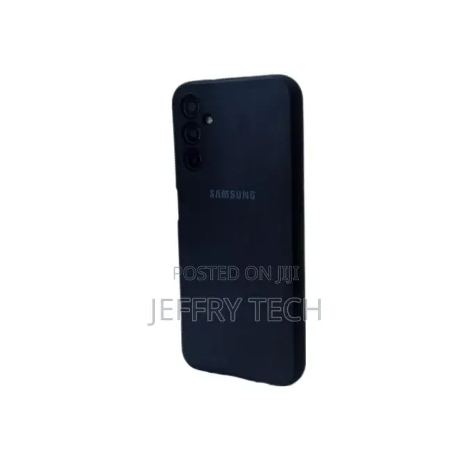 Samsung Galaxy A34 Black Soft Silicone Phone Case