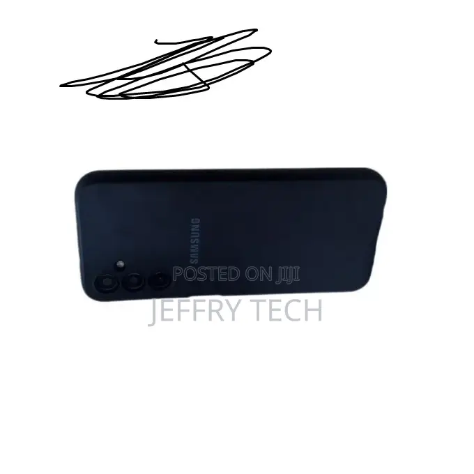 Samsung Galaxy A34 Black Soft Silicone Phone Case
