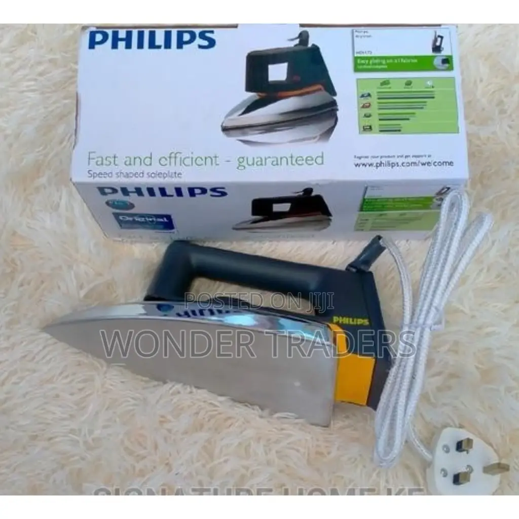 Fast and Efficient Philip Dry Iron Box