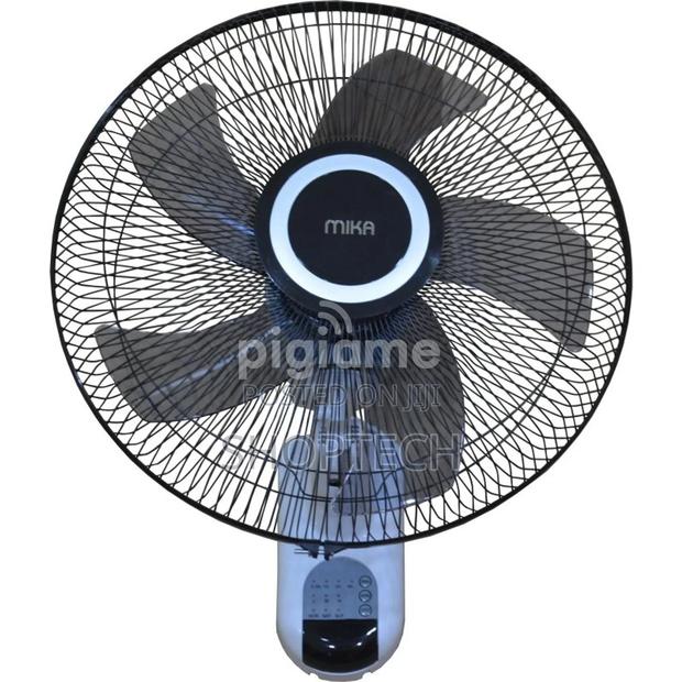 Mika Wall Fan, 18′′, Grey Black MFW183RGB - main view