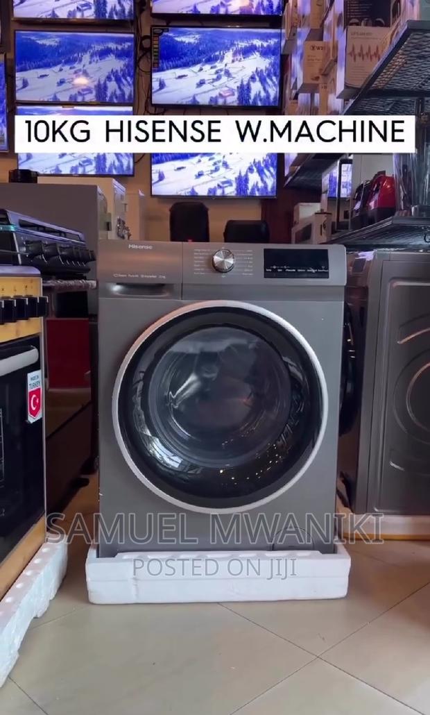 Hisense 10kg Front Load Automatic Washing Machine - thumbnail 3