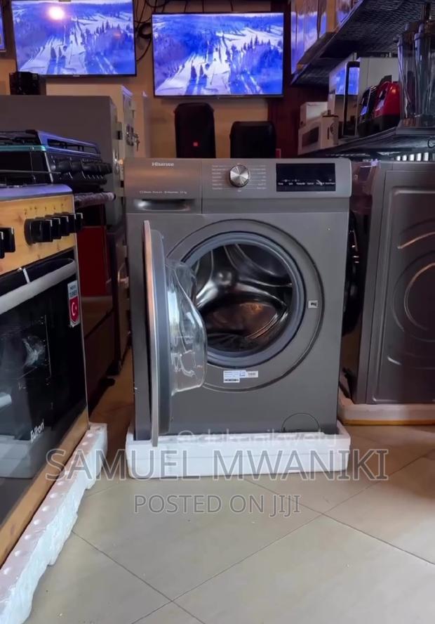 Hisense 10kg Front Load Automatic Washing Machine - thumbnail 2
