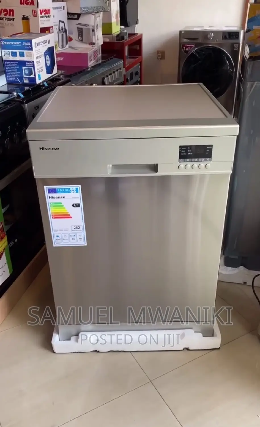 Hisense Dishwasher 13 Plates Load Capacity