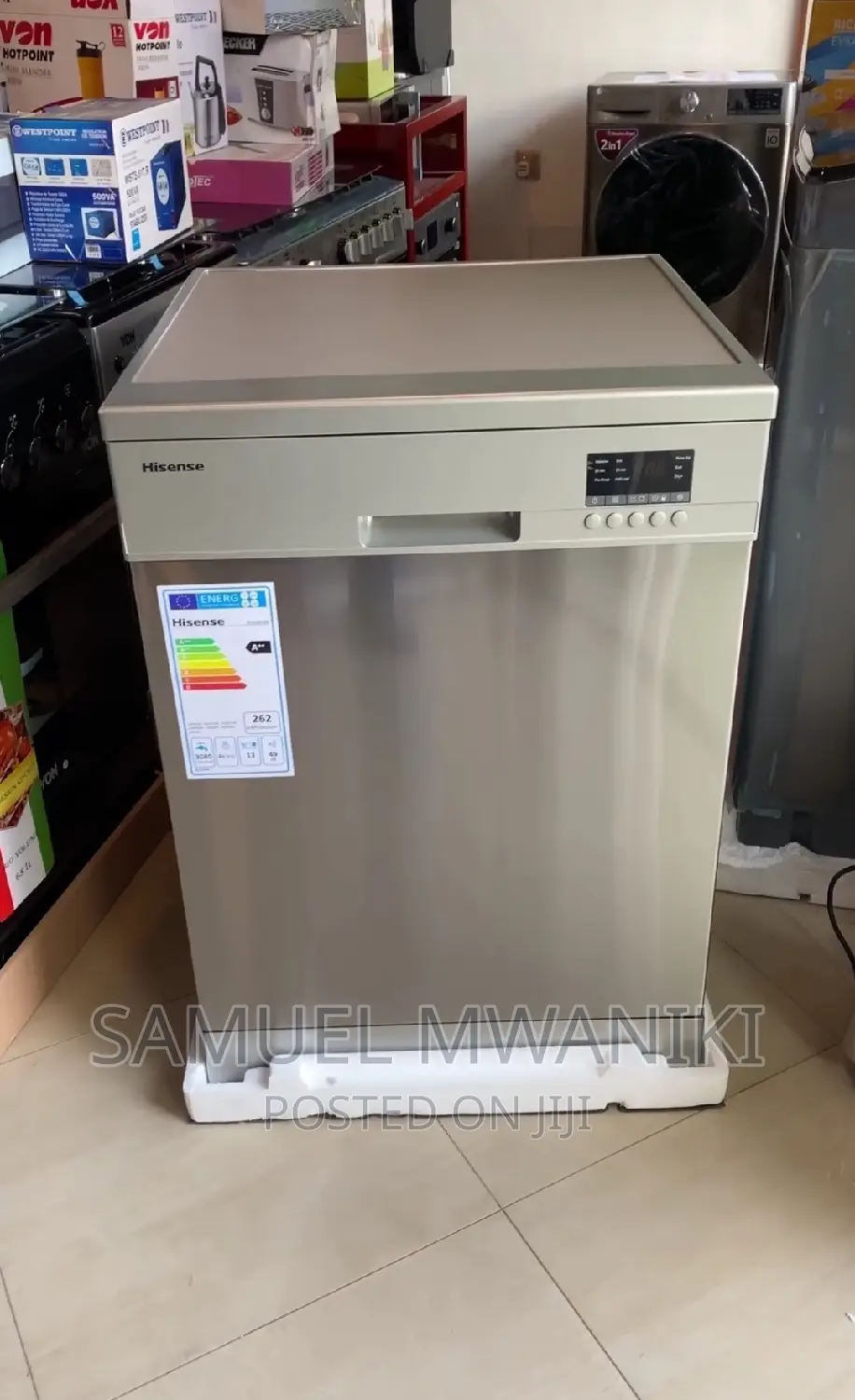 Hisense Dishwasher 15 Load Capacity