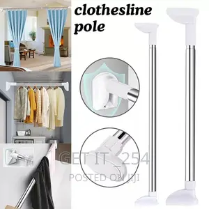 Multipurpose Extendable Telescopic Rod . Can Be Used:-