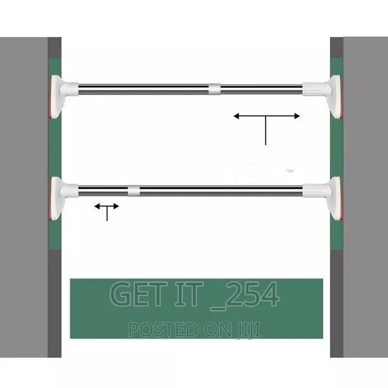 Multipurpose Extendable Telescopic Rod . Can Be Used:-