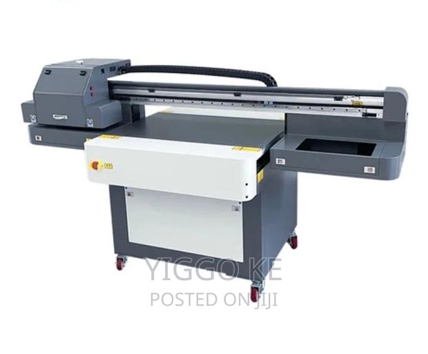 60x90cm Uv Flatbed Machine With 3pc Epson Tx800 Printheads
