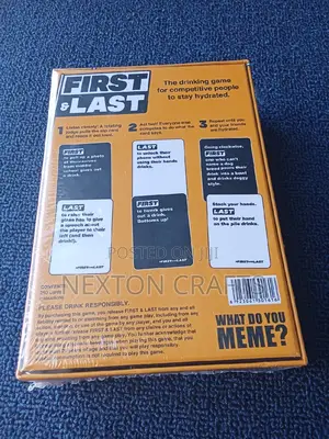 First and Last Card Game