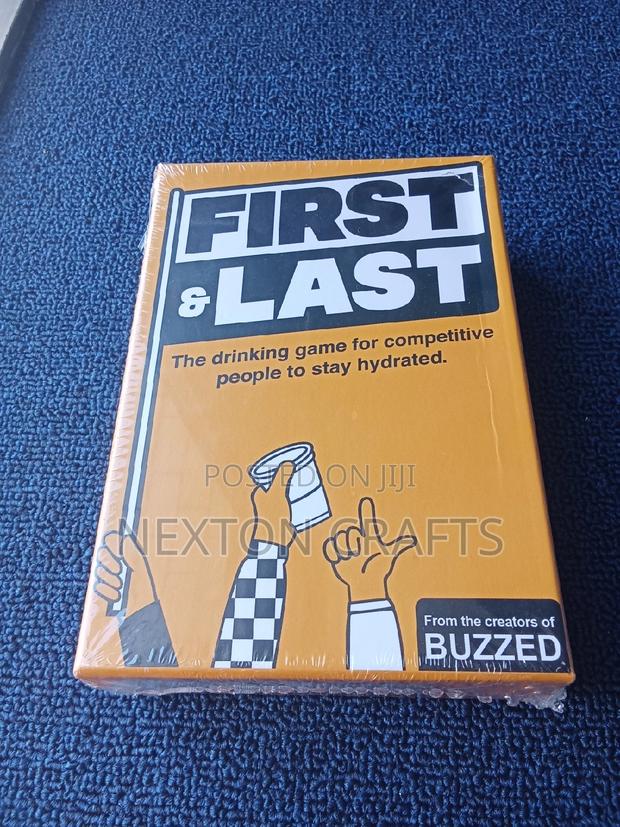 First and Last Card Game - main view