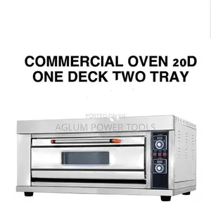 Commercial Oven One Deck Two Trays