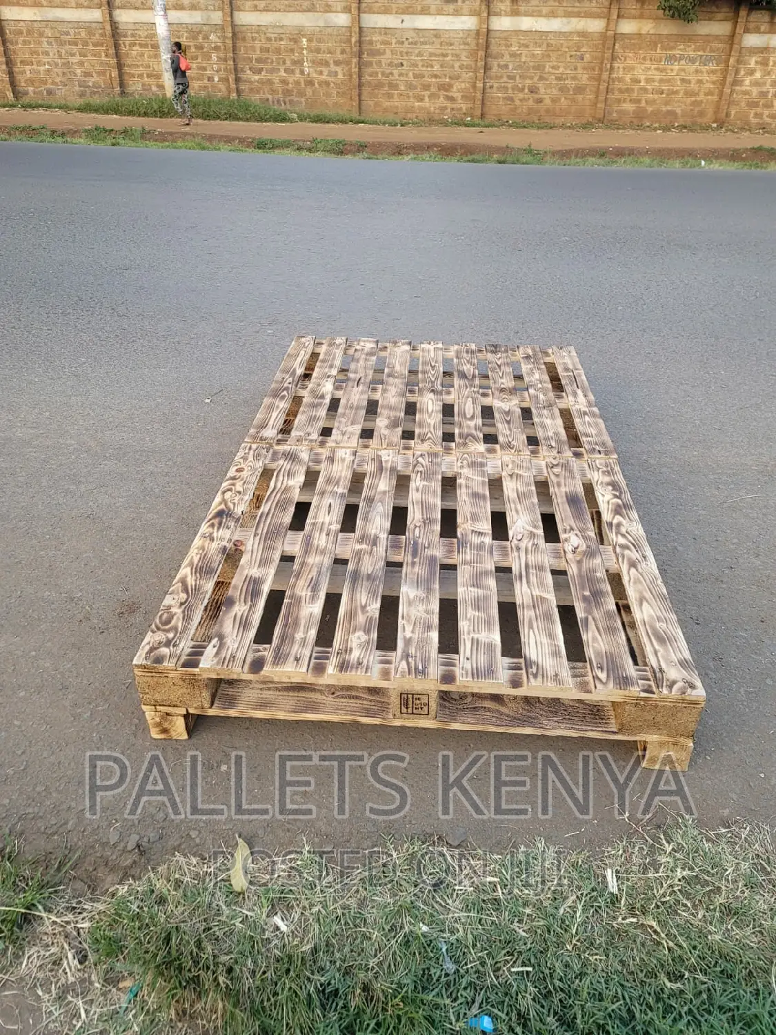 4×6pallet Bed- Simple Slightly Raised Pallet Bed.(Sl07)