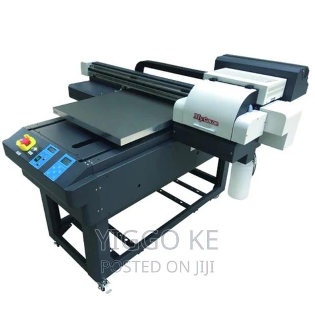 60x90cm UV Flat-Bed Machine With 3pcs Epson Tx800 Printheads