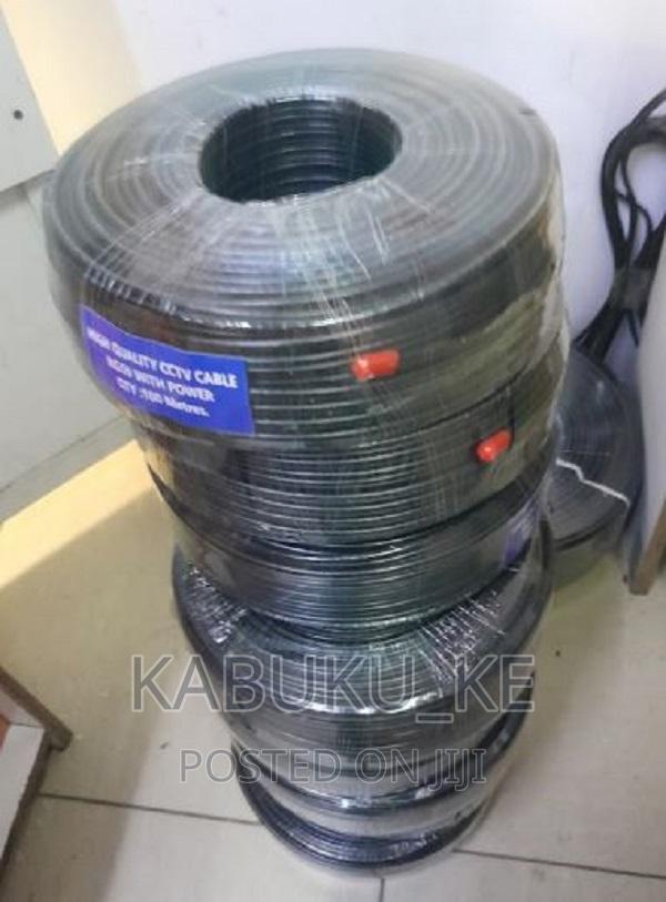 Coaxial Cable With Power 100 Meters - main view