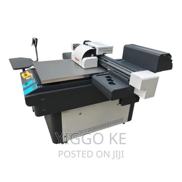 60x90cm UV Flat-Bed Machine With 3pcs Epson Tx800-Printhead