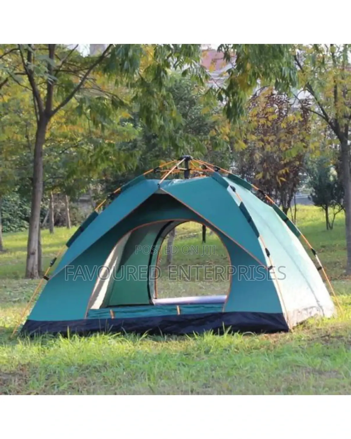 Camping Tent 2 Person Windproof Trekking Pole Tents
