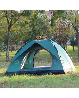 Camping Tent 2 Person Windproof Trekking Pole Tents