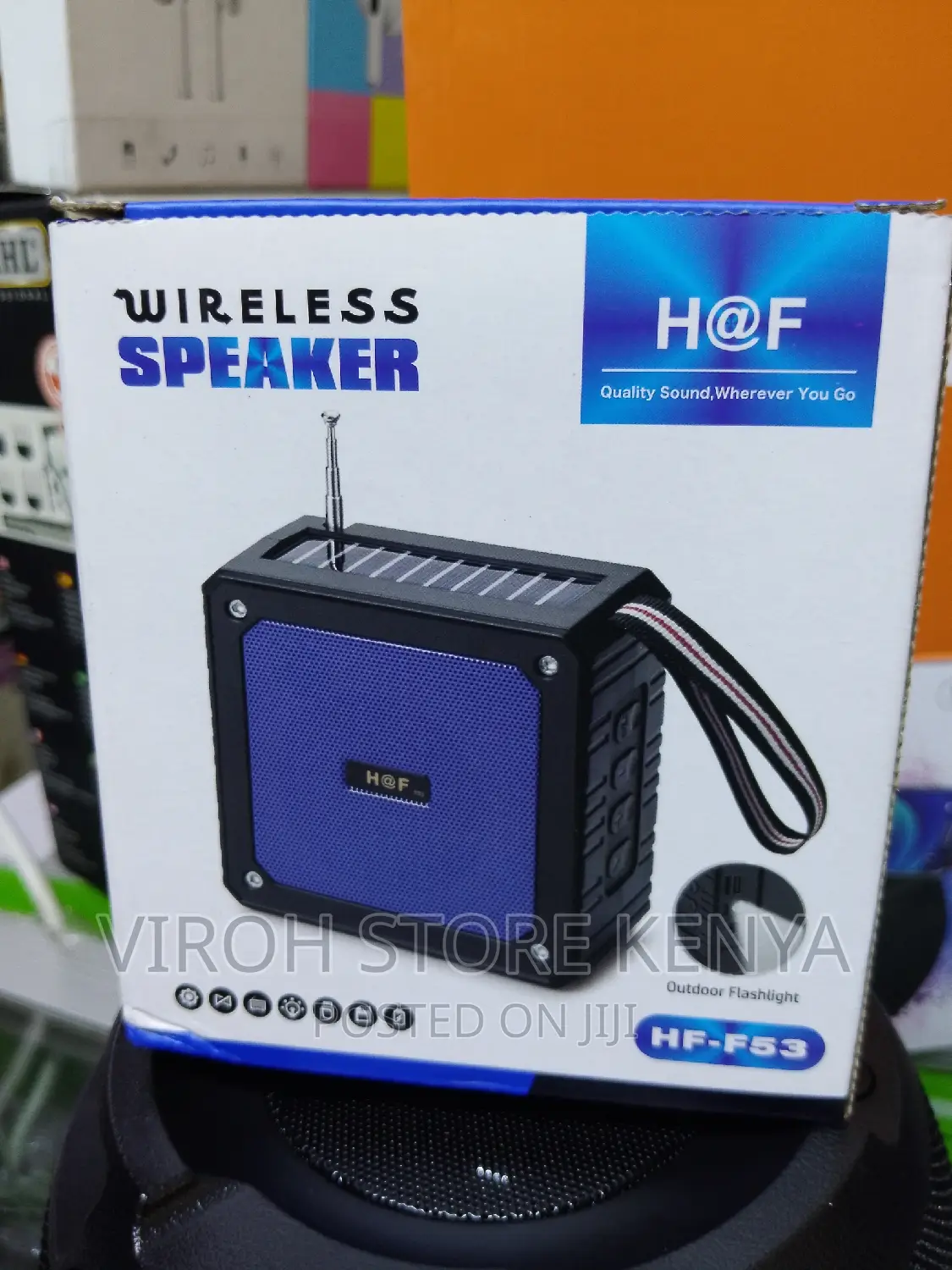 Wireless Bluetooth Speaker HF-53 Portable Radio With Fm/Usb