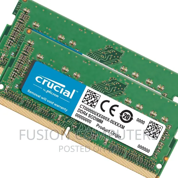 Crucial Ram 16gb Ddr4 3200 MHZ Cl22 Laptop Memory for sale