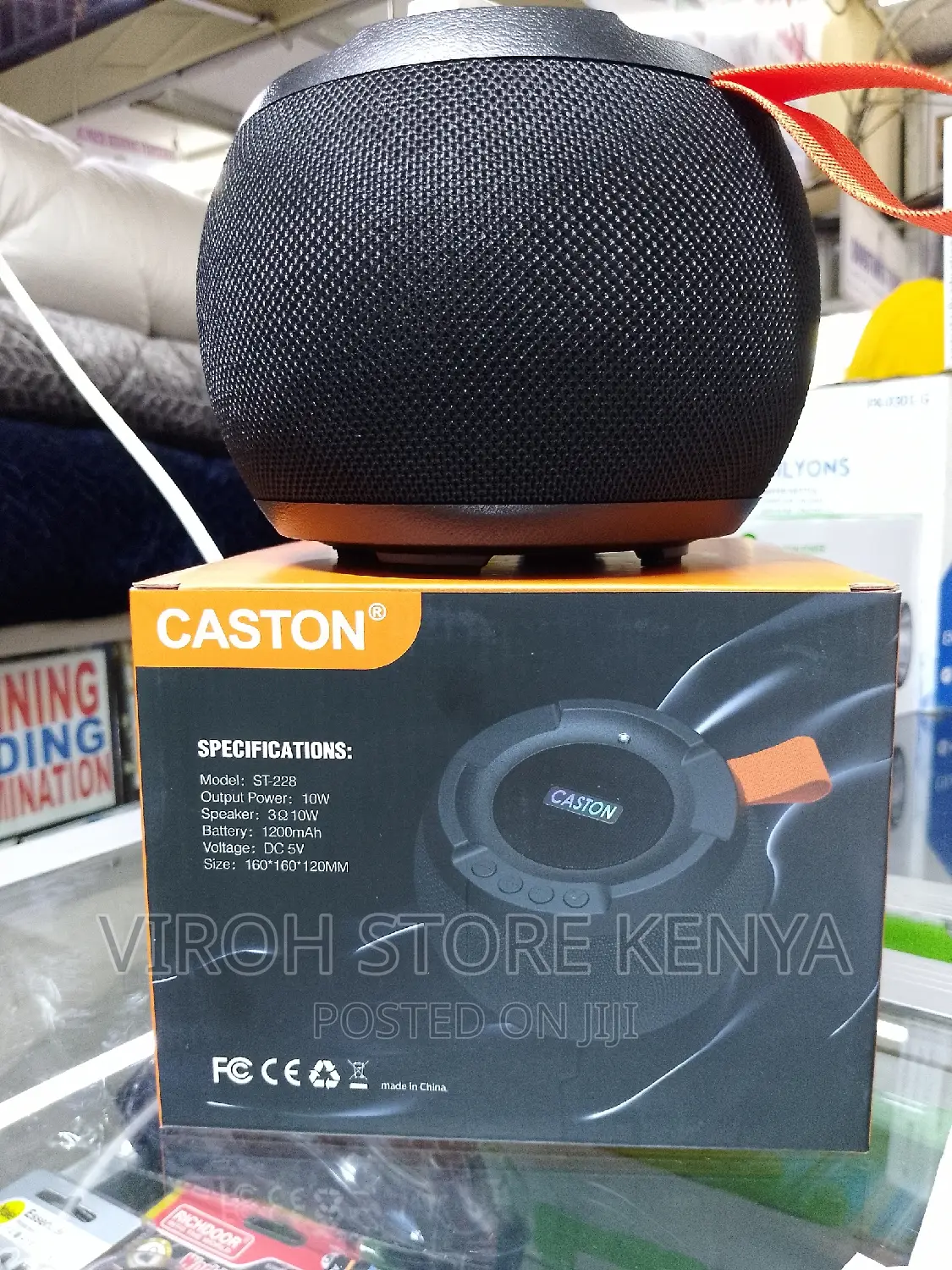 Caston Booming Bass ST-228 Bluetooth Speaker Portable Radio