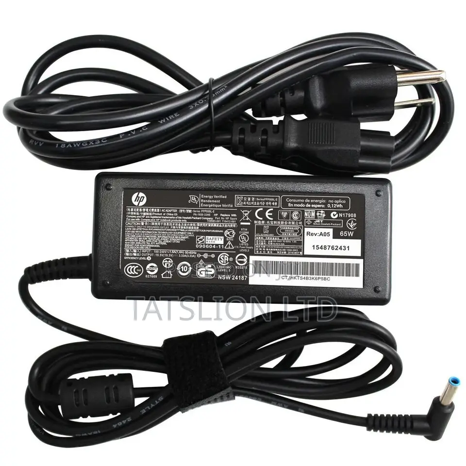 HP Laptop Probook Charger Blue Pin New