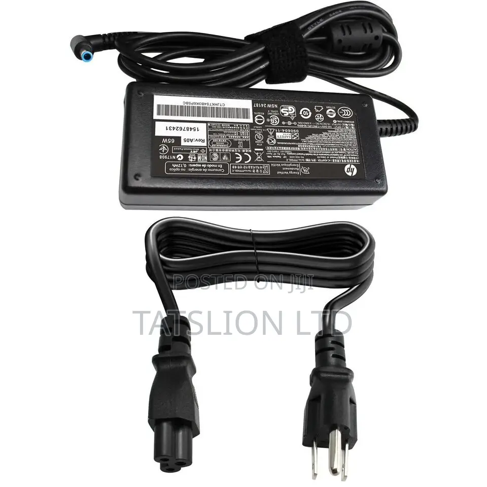 HP Adapter Power Charger for Pavilion Laptop Blue Tip
