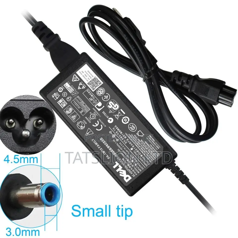 45W 19.5V 2.31A AC Adapter for Dell Inspiron 11 12 13 14 15