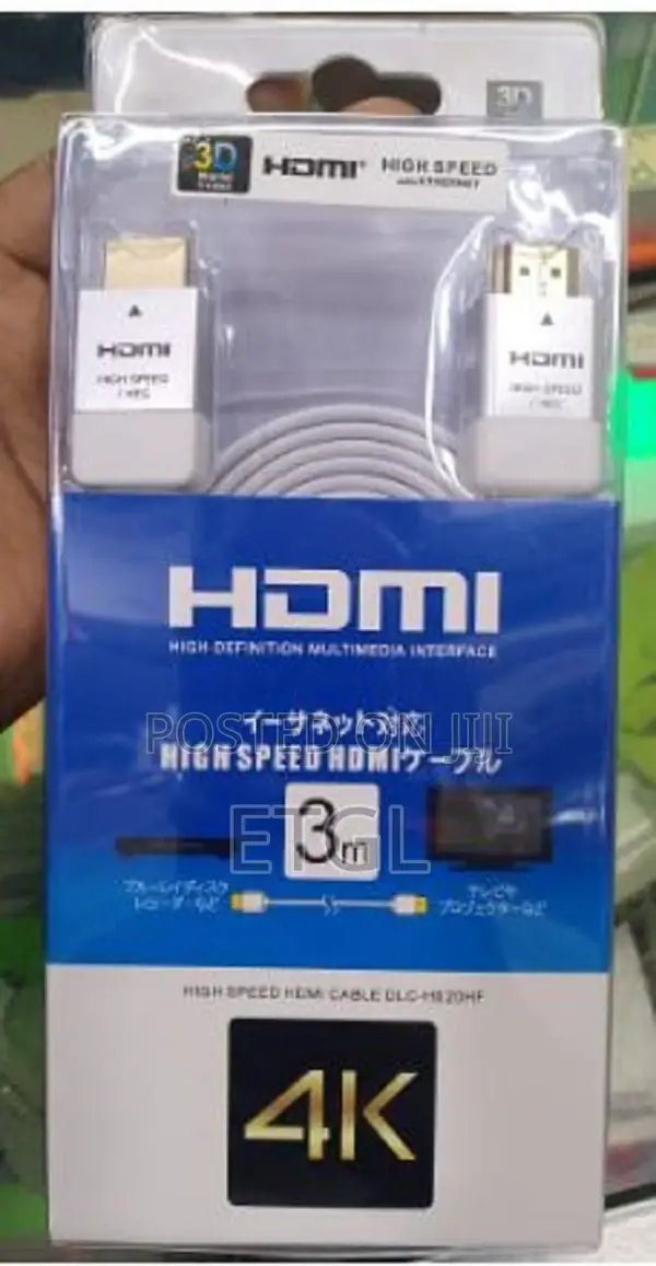 Hdmi Cable 3 Meters 