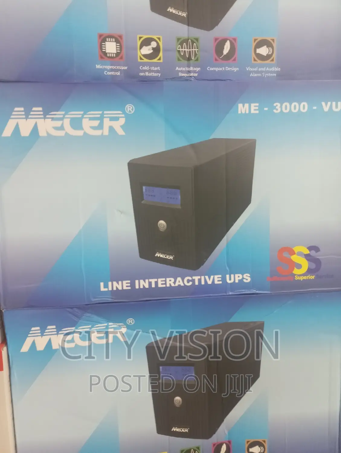 ME-3000-VU ~Mecer Ups Line Interactive Ups !! Mecer Ups!