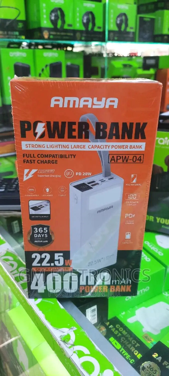 Original Amaya 40000mah Powerbank.