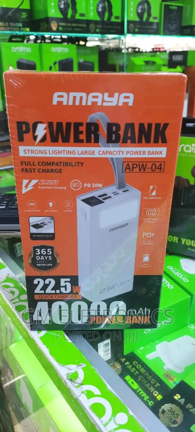 Original Amaya 40000mah Powerbank.
