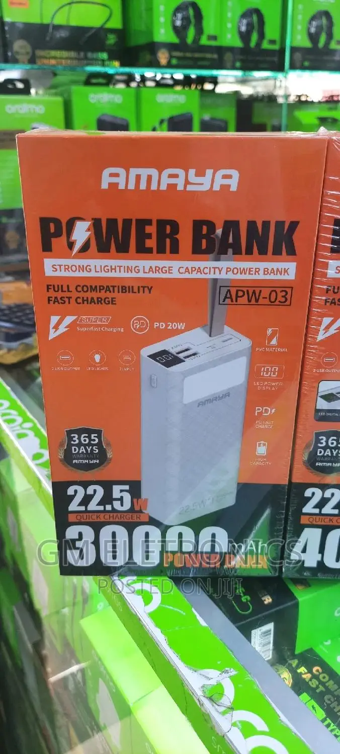 Original Amaya 30000mah Powerbank