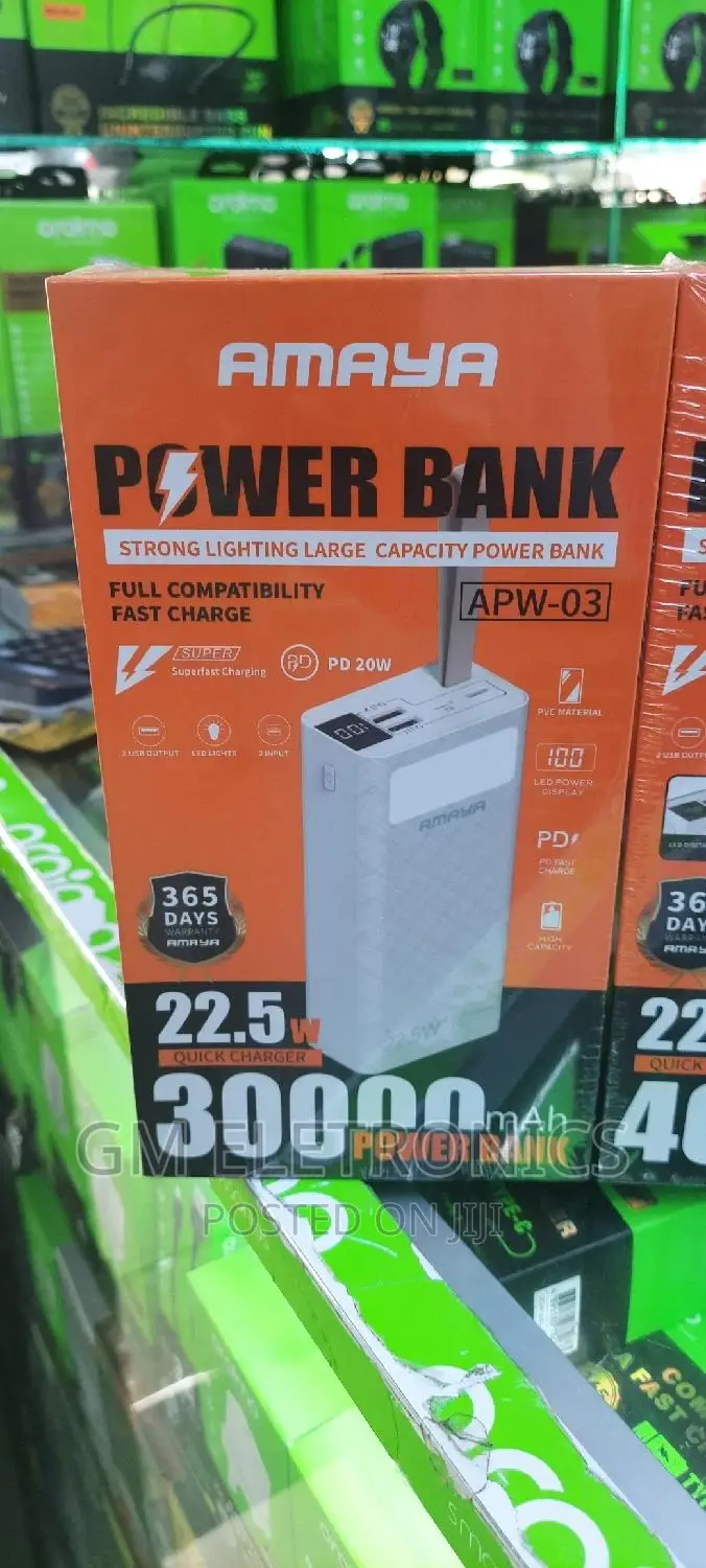 Original Amaya 30000mah Powerbank