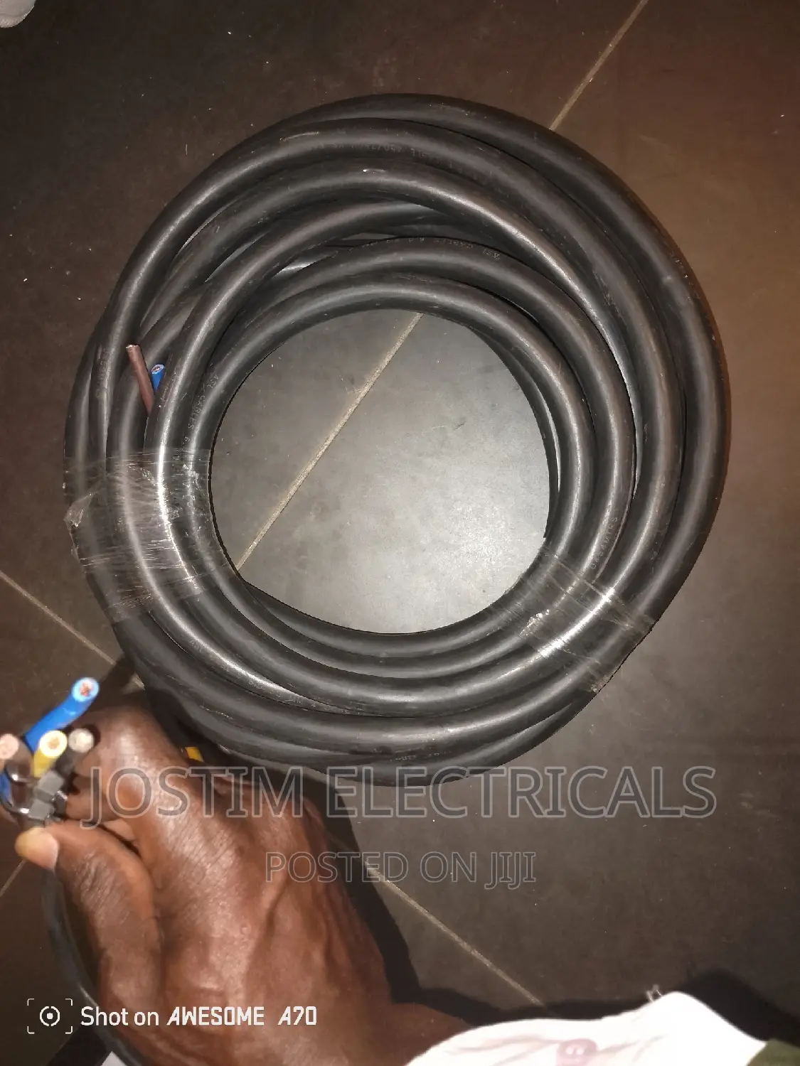 10.0mm 3core Flexible Cable
