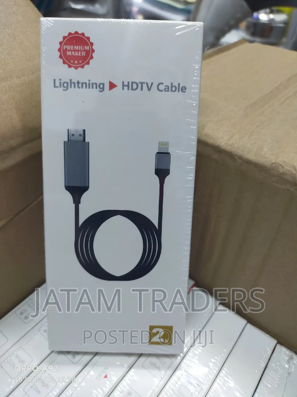 iPhone to HDMI Cable, 2m