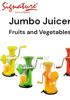 Signature Jumbo Manual Juicer ,Fruits and Vegetables.