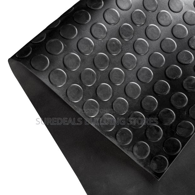 Anti Slip 3mm Black SBR Round DOT Rubber Flooring Coin Stud