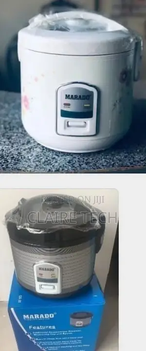 Black/ White 5 Litres Marado Rice Cooker