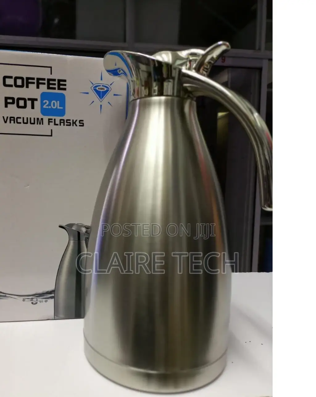 Peacock 2 Litres Stainless Steel Flask