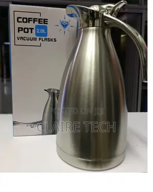 Vaccum Flask 2 Litres Stainless Steel Peacock Flask