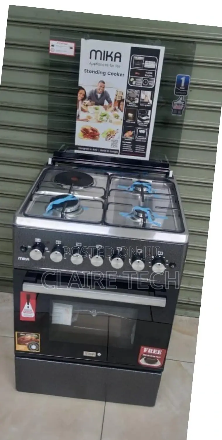 Marble 60*60 3+1 Standing Cooker With Electric Oven MIKA
