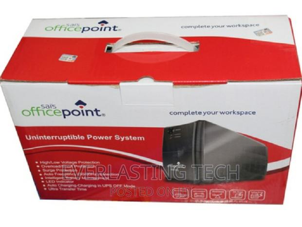 "Officepoint Back-Up UPS 650VA Black " - main view